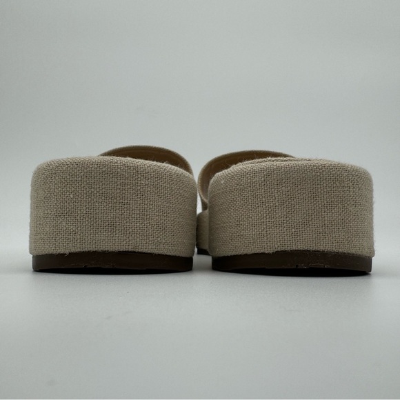 New Schutz Yara Platform Sandals Beige - Picture 5 of 11